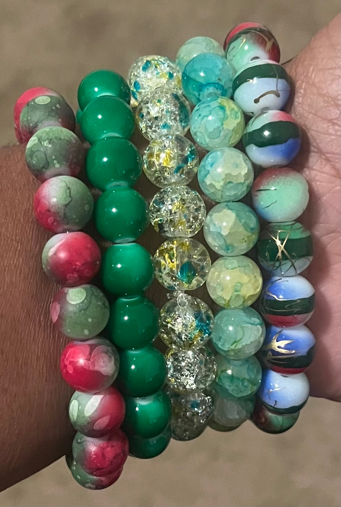 Glass Bracelet set
