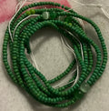 Money green waist bead