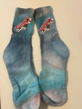 Tie-dye socks