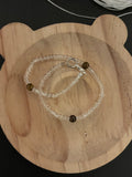 Take off and put back on anklet 8inches tiger eye
