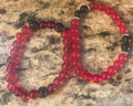 Red with a little bit of black