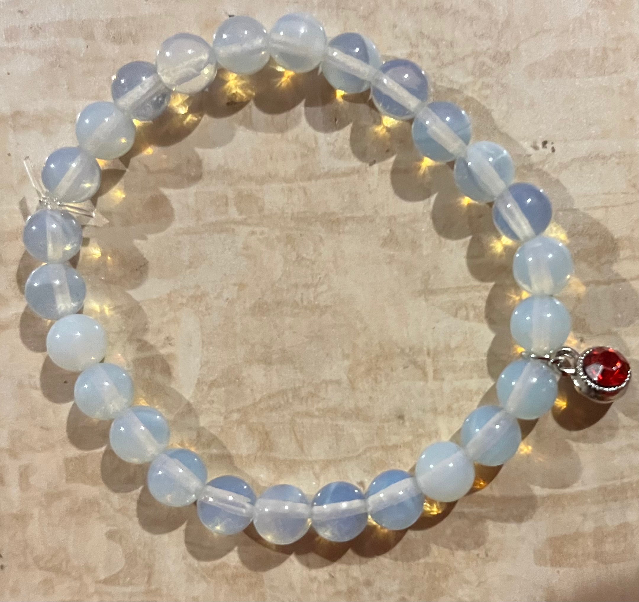 January birthstone bracelet