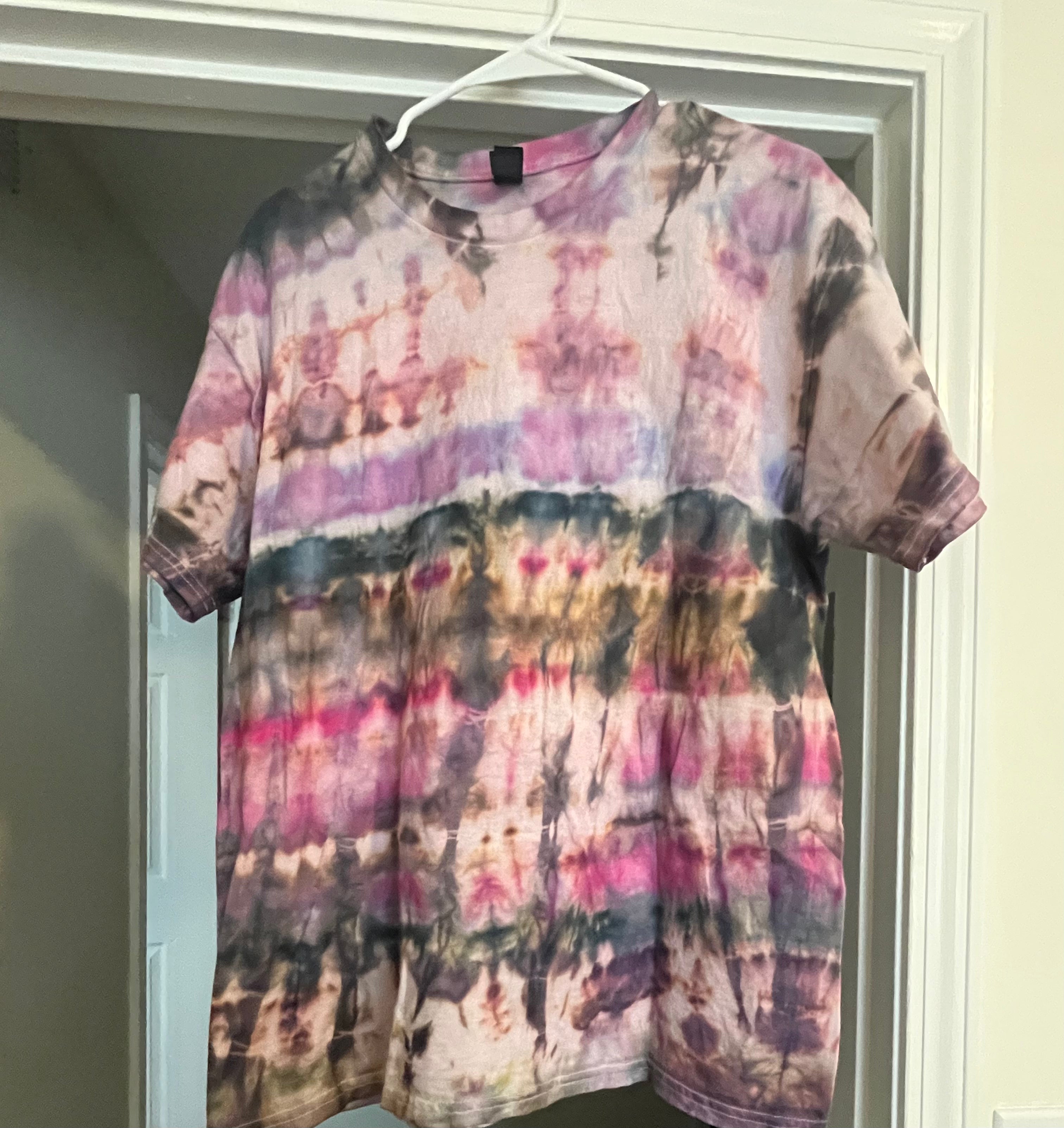 Handmade tie-dye shirt adult large