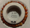 reddish orange bracelet