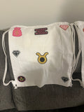 TAURUS zodiac sign string backpack