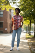 Handmade tie-dye shirt 2x