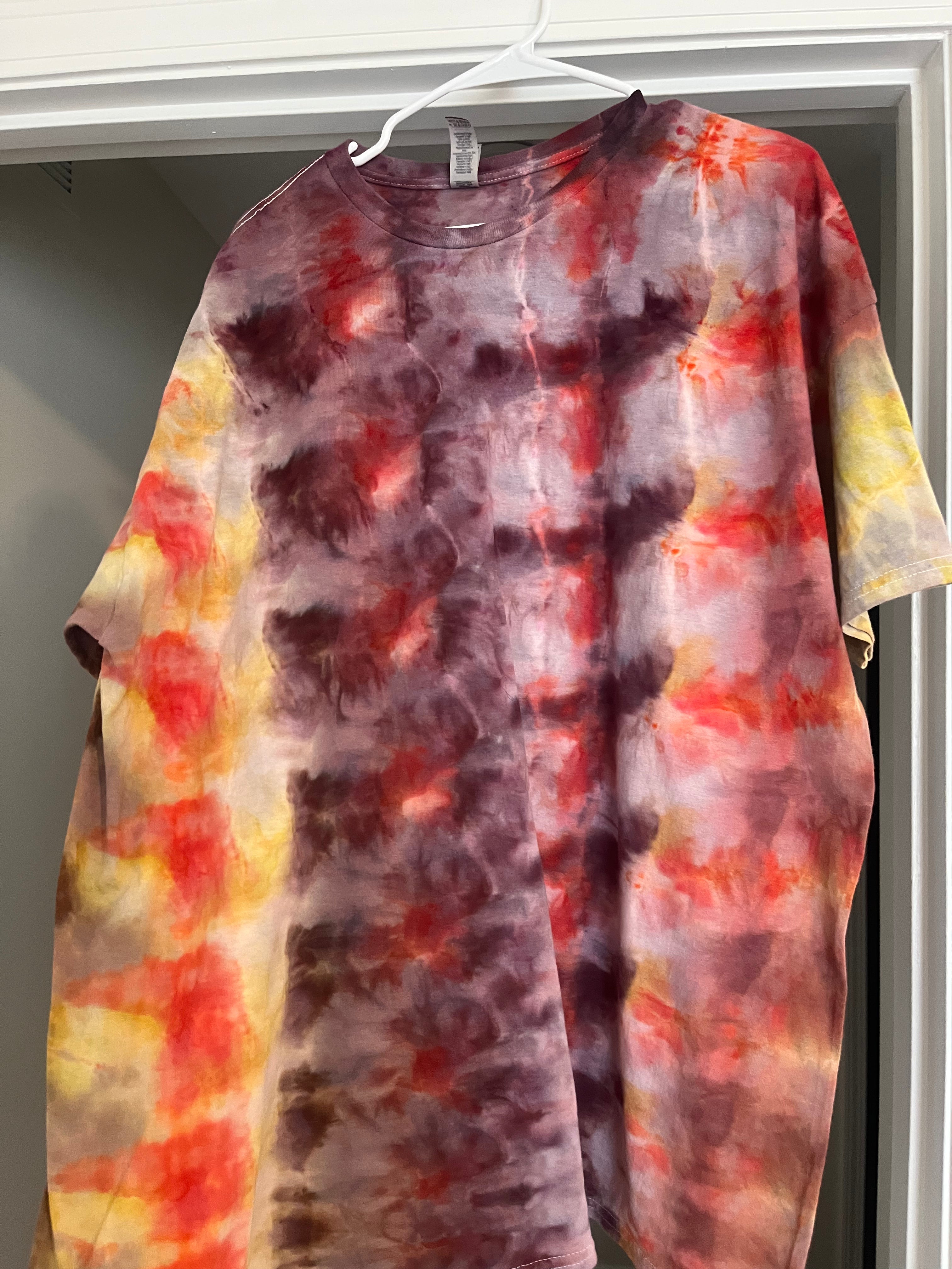 Handmade tie-dye shirt 2x