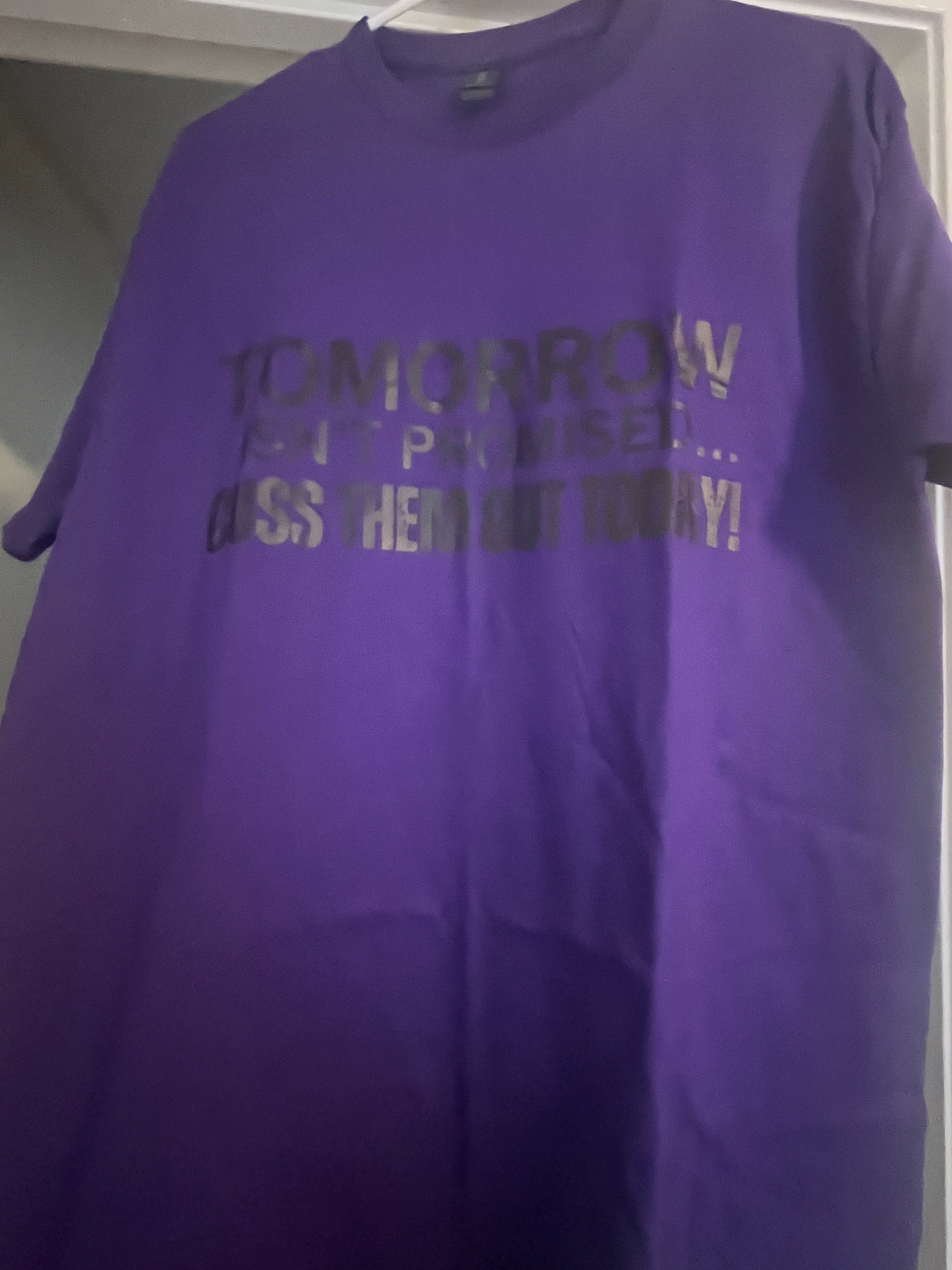 Tomorrow is not promise adult medium