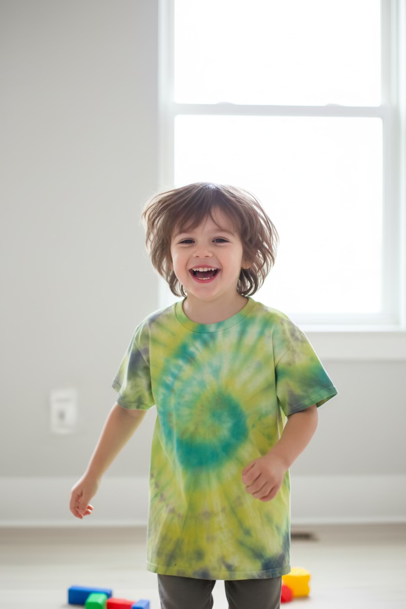 Kid XL tie-dye shirt