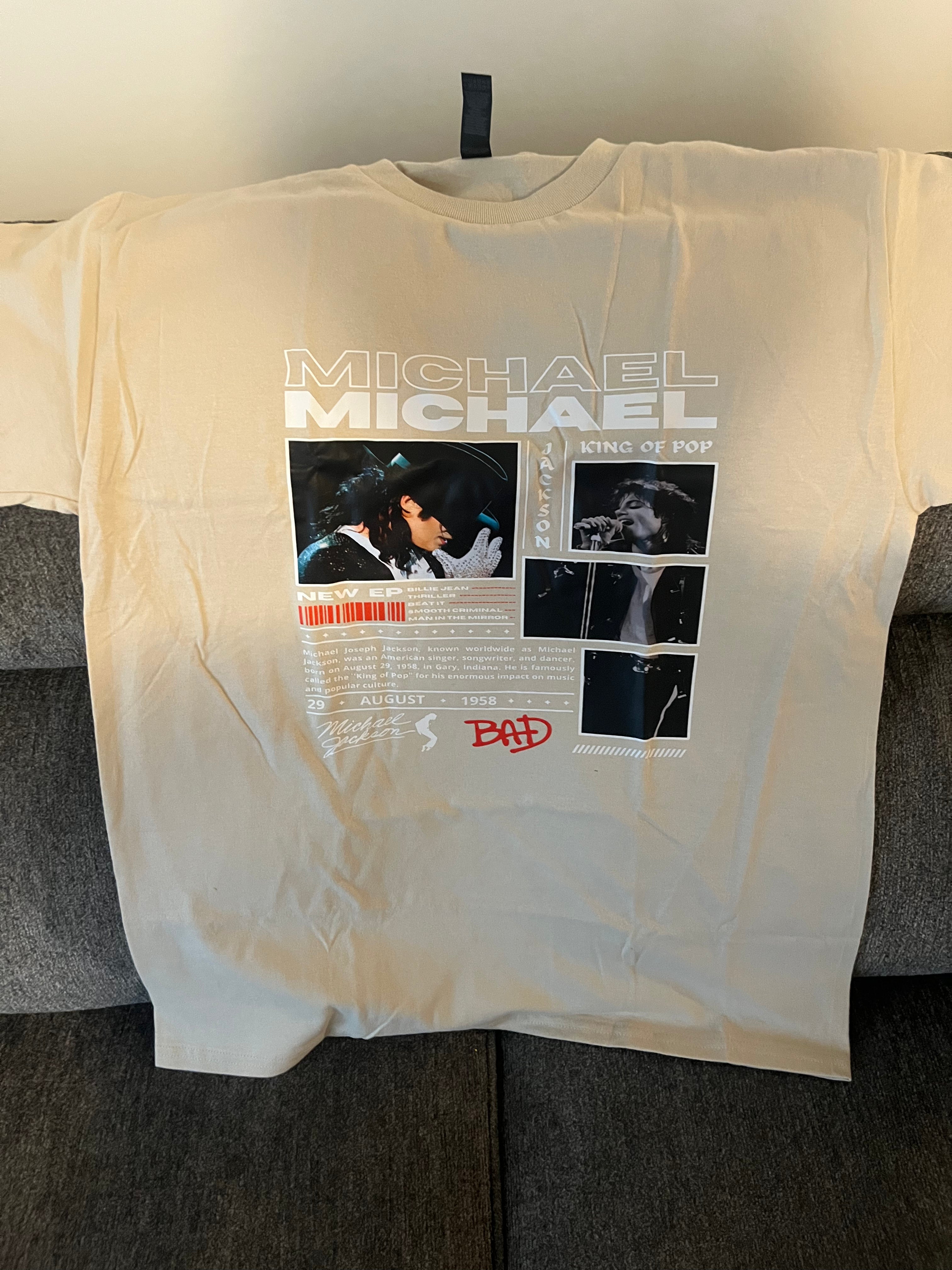 Michael Jackson shirt adult large