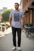 Man wearing the Adult medium handmade shirt