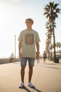Person wearing the shirt in summer